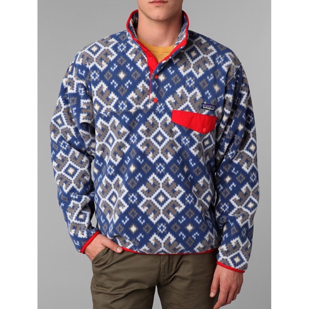 Men’s Patagonia Synchilla Snap-T Pullover Size S